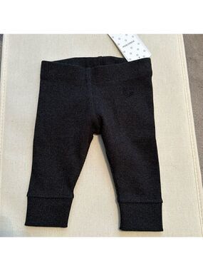 Nordstrom Baby Charcoal Grey Ribbed Pants NWT